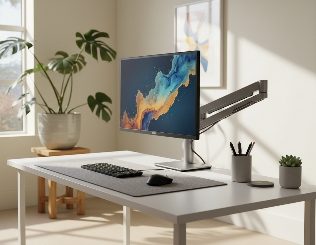 Low-Profile Monitor Arms That Instantly Make a Setup Feel More Spacious