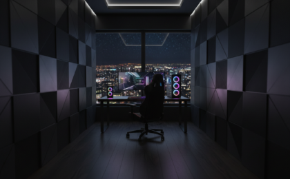acoustic panels for gaming room