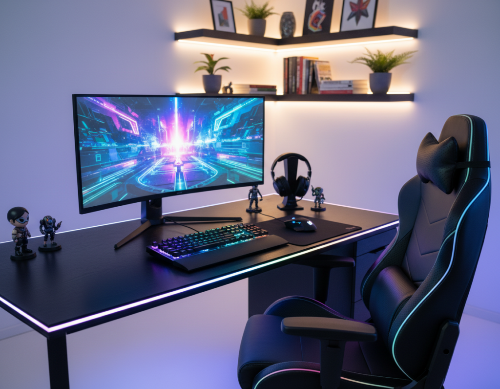 Gaming Desk Glow Effects That Look Expensive Without Buying New Furniture